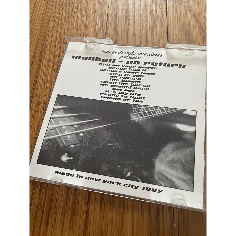 Madball No Return CD NYHC 2002 Limited Release Agnostic Front H2O Cro Mags - Picture 3 of 5